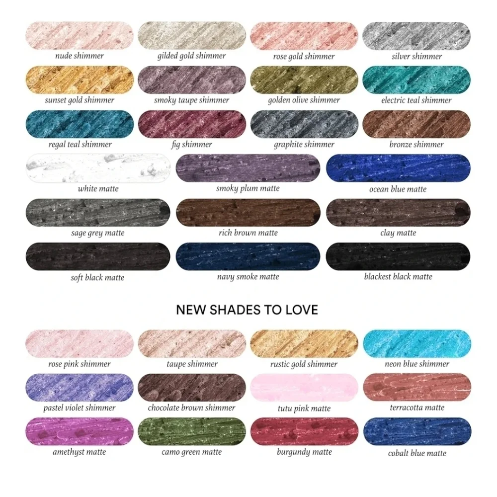 Julep Beauty Sharpenab When Pencil Met Gel: Frost Shimmer, All Day Eyeliner, NIB